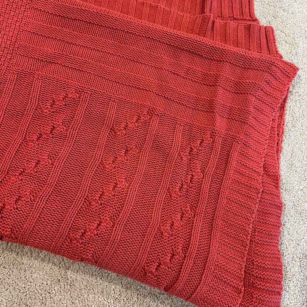 Pottery Barn Knit Throw Blanket